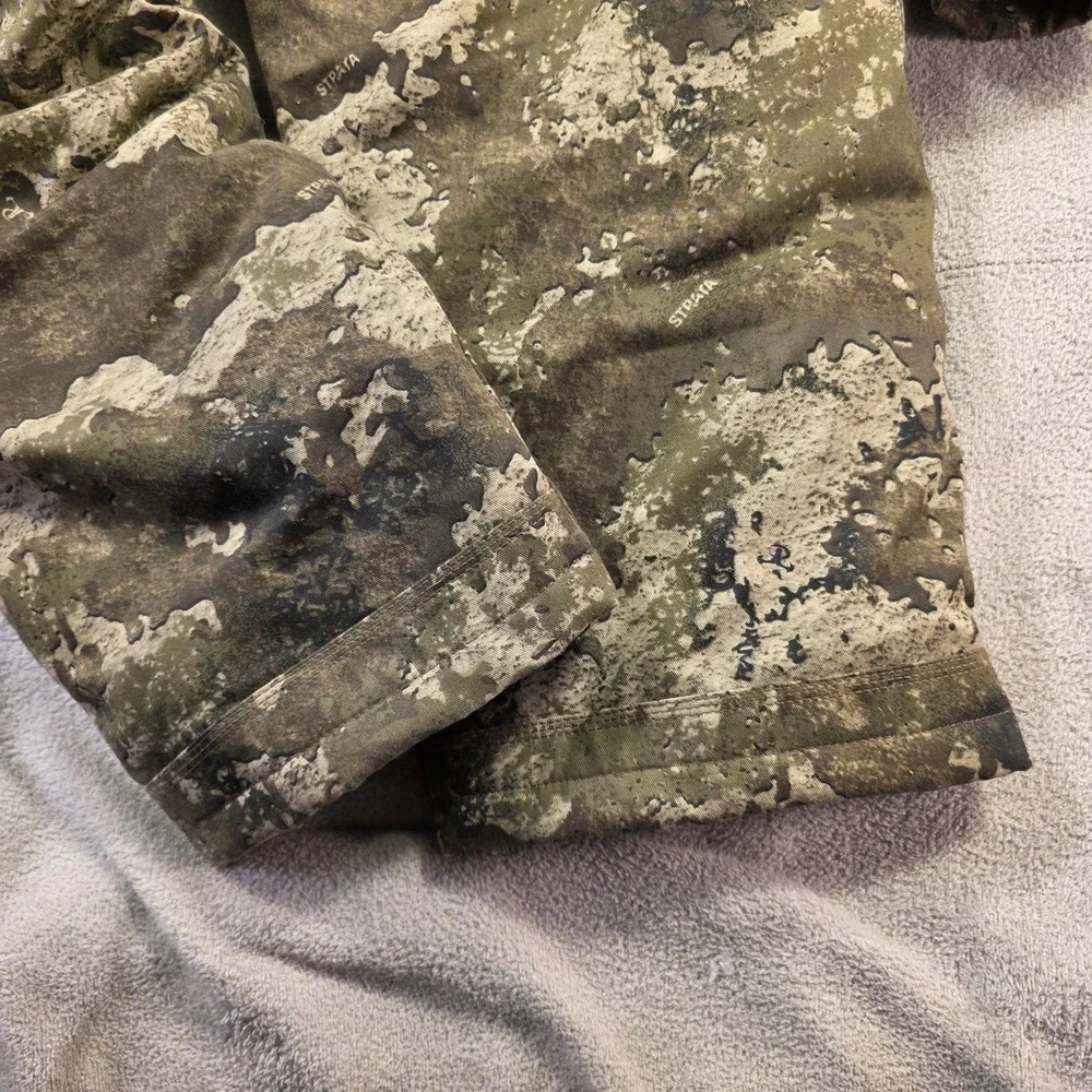 Redhead Coveralls Mens XL Green Strata Camo Insulated Hunting Workwear Outdoor